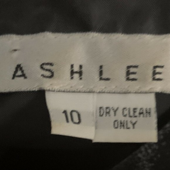 MISS ASHLEE Black Sleeveless Shimmer A Line Dress with tie Size 10 Party Classic - Picture 9 of 13